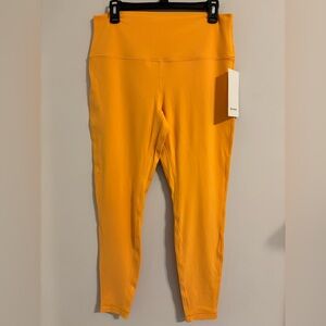NWT Lululemon Align High Rise Mango Dream Pant 28”